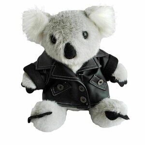 Koala Motorcycle Jacket Plush Plushie Stuffed‎ Animal Build A Bear Workshop BABW